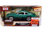1974 Ford Maverick Grabber Green with Black Stripes "Forgotten Classics" Series 1/24 Diecast Model Car by Motormax  free shipping USA