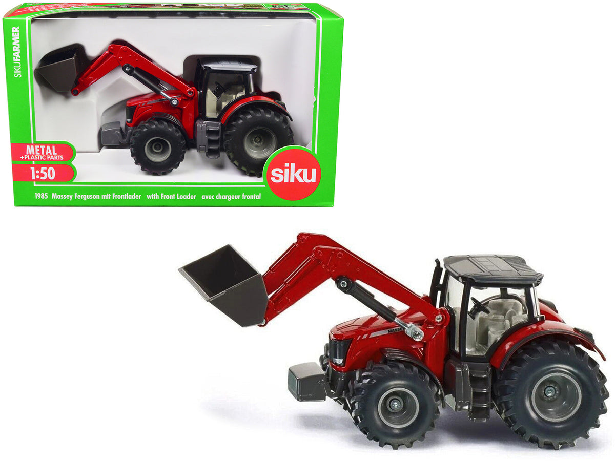 Massey Ferguson 8690 Tractor with Front Loader Red 1/50 Diecast Model by Siku  free shipping USA