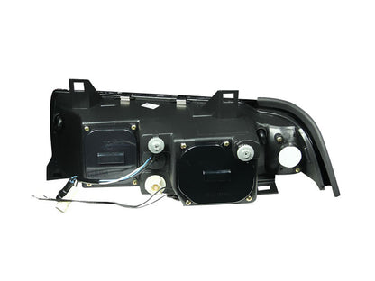 92-98 BMW 3 Series E36 2-Door Halo Headlight Pair, Anzo 121011