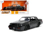 1987 Buick Grand National Black Metallic "Blackbird" "Bigtime Muscle" Series 1/24 Diecast Model Car by Jada  free shipping USA