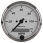 3-1/8 In. SPEEDOMETER 0-120 MPH AMERICAN PLATINUM