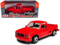 1992 GMC Sierra GT Red Pickup Truck 1/24 Diecast Model by Motormax  free shipping USA