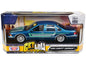 1993 Chevrolet Caprice Lowrider Blue Metallic with Graphics "Get Low" Series 1/24 Diecast Model Car by Motormax  free shipping USA