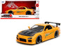 1993 Mazda RX-7 "HKS Power" Yellow with Carbon Hood "JDM Tuners" Series 1/24 Diecast Model Car by Jada  free shipping USA