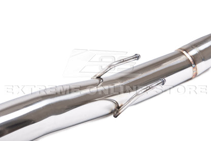 2017-2021 Honda Civic Hatchback Sport FK7 3" NO MUFFLER Cat Back Exhaust