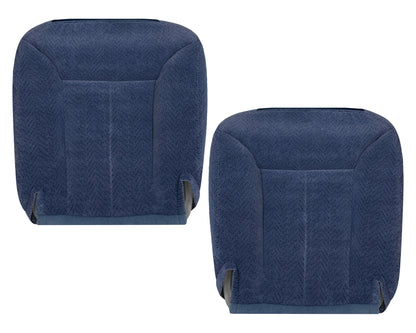 1995-1999 Chevy Tahoe Suburban Silverado Replacement Bottom Cloth Seat Cover in Navy Blue: Choose your options