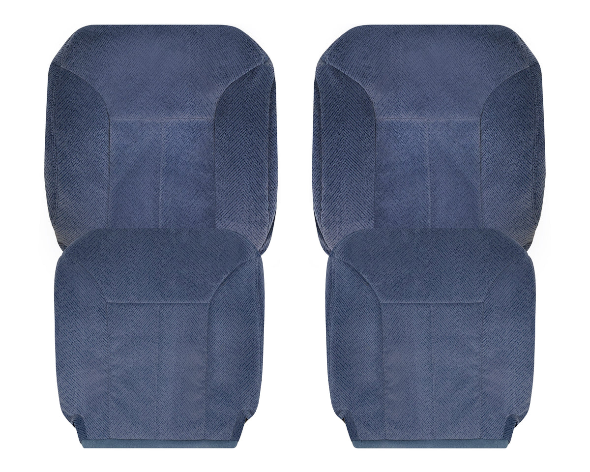 1995-1999 Chevy Tahoe Suburban Silverado Replacement Cloth Seat Cover in Navy Blue: Choose your options