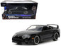 1995 Toyota Supra Black "Fast & Furious" Movie 1/32 Diecast Model Car by Jada  free shipping USA