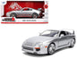1995 Toyota Supra Silver Metallic "JDM Tuners" Series 1/24 Diecast Model Car by Jada  free shipping USA