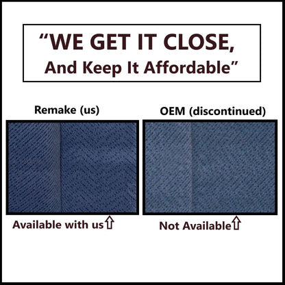 1995-1999 Chevy Tahoe Suburban Silverado Replacement Bottom Cloth Seat Cover in Navy Blue: Choose your options