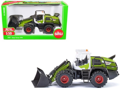 Claas Torion 1914 Wheel Loader Green and White 1/50 Diecast Model by Siku  free shipping USA