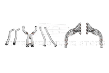 2009-2014 Cadillac CTS-V Long Tube Headers & Resonated Mid Pipe