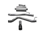 Corsa 2020 Jeep Gladiator JT 3.6L, Single Side Exit Cat-Back Exhaust System w/ Single 4in Black Tip 21060BLK