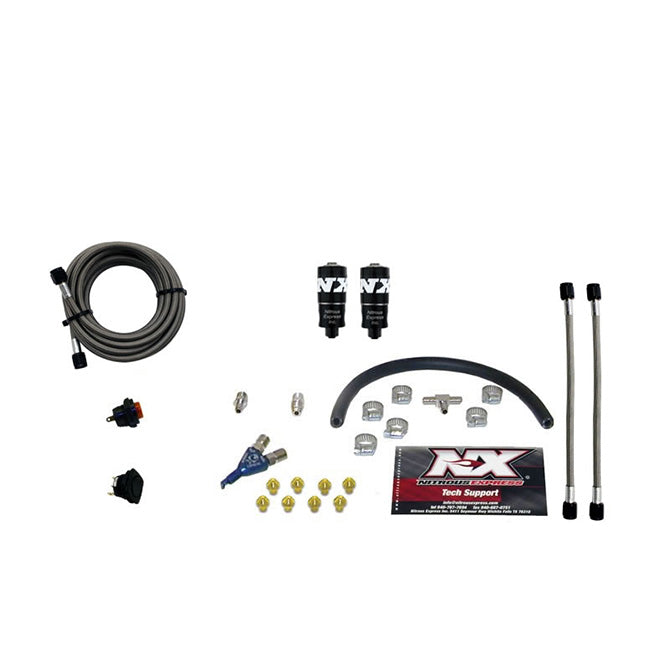 Nitrous Express - HITMAN EFI SINGLE NOZZLE PIRANHA SYSTEM (35-50-75HP ) LESS BOTTLE - 20001-00
