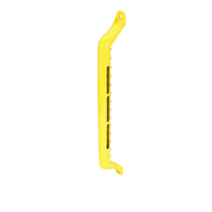 CARR  - 200047 - 20 In. Grab Handle; Bolt On; Cast Aluminum; XP7 Safety Yellow; Single