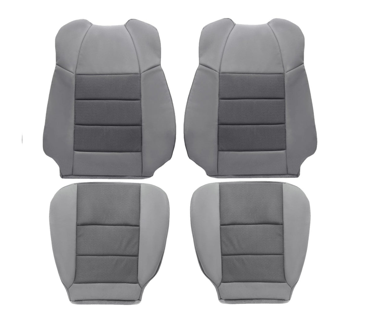 2003-2007 Ford F350/F250 Lariat Extended Cab CLOTH Seat Cover in Gray