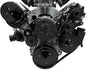 Chevy LS All Inclusive Black Pro Track Serpentine System (AC/PS/ALT)