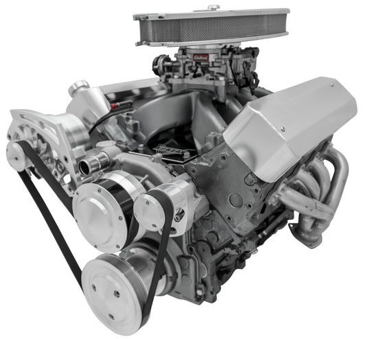 Chevy LS Style Track - Alternator Only - Chrome