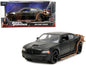 2006 Dodge Charger Matt Black with Outer Cage "Fast & Furious" Movie 1/24 Diecast Model Car by Jada  free shipping USA