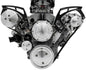 Chevy LS Black Onyx Style Track Serpentine Kit (AC/PS/ALT)