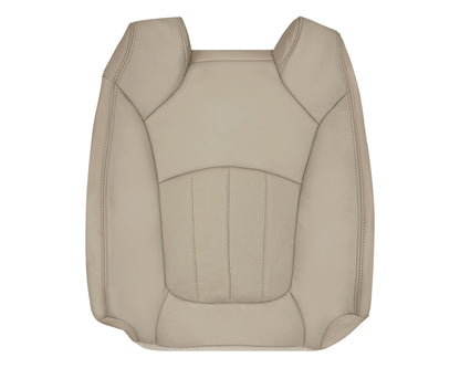 2009-2012 Chevrolet Traverse LT/LTZ Driver or Passenger Replacement Seat Cover: Perforated, Tan