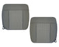 2007 2008 Ford F-150 XLT Replacement Driver OR Passenger Seat Cover in Gray Fabric