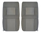 2007 2008 Ford F-150 XLT Replacement Driver OR Passenger Seat Cover in Gray Fabric