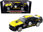 2008 Ford Shelby Mustang #08 "Terlingua" Black and Yellow "Shelby Collectibles Legend" Series 1/18 Diecast Model Car by Shelby Collectibles  free shipping USA