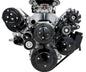 Chevy LS Black Style Track Serpentine Kit (AC/PS/ALT)