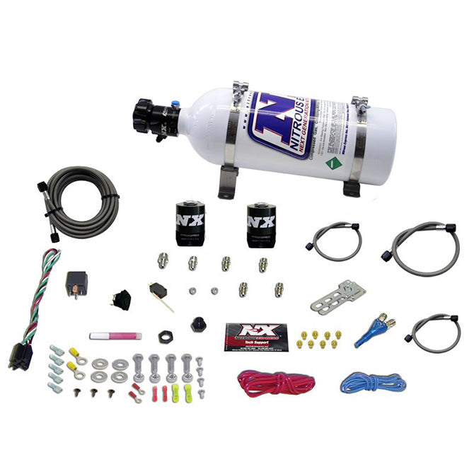 Nitrous Express - SHARK SHO 400 HP SINGLE NOZZLE SYSTEM WITH 5LB BOTTLE - 20112-05
