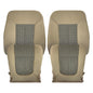 2011 - 2016 Ford F250 F350 F450 F550 XLT Truck Cloth Seat Cover In Tan: Choose Your Side