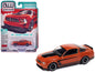 2012 Ford Mustang Boss 302 Competition Orange with Black Accents "Modern Muscle" Series 1/64 Diecast Model Car by Auto World  free shipping USA