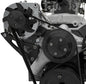 Big Block Chevy Ultra Alternator Bracket - LWP - Black