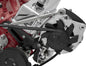Small Block Chevy Outward Deluxe Alternator Bracket - SWP - Driver - Black