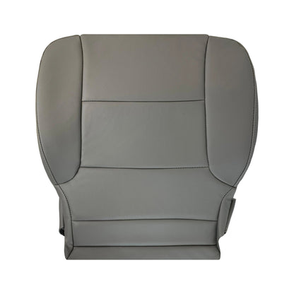 2014-2019 Chevy Silverado Tahoe Suburban & GMC Yukon Non-Perforated Leather Seat Cover Replacement in Black, Gray, or Tan