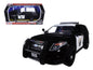 2015 Ford Interceptor Police Utility "California Highway Patrol" (CHP) Black and White 1/24 Diecast Model Car by Motormax  free shipping USA