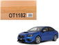 2015 Subaru WRX Sti S207 RHD (Right Hand Drive) Blue Pearl Metallic Limited Edition to 2000 pieces Worldwide 1/18 Model Car by Otto Mobile  free shipping USA