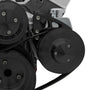 Big Block Chevy Ultra Power Steering Bracket - LWP - Black