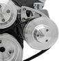 Big Block Chevy Ultra Power Steering Bracket - LWP - Silver