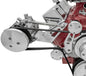 Small Block Chevy Outward AC Bracket - SWP - Passenger