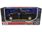 2019 Ford F-150 Lariat Crew Cab Pickup Truck Unmarked Plain Black "Law Enforcement and Public Service" Series 1/24 Diecast Model Car by Motormax  free shipping USA