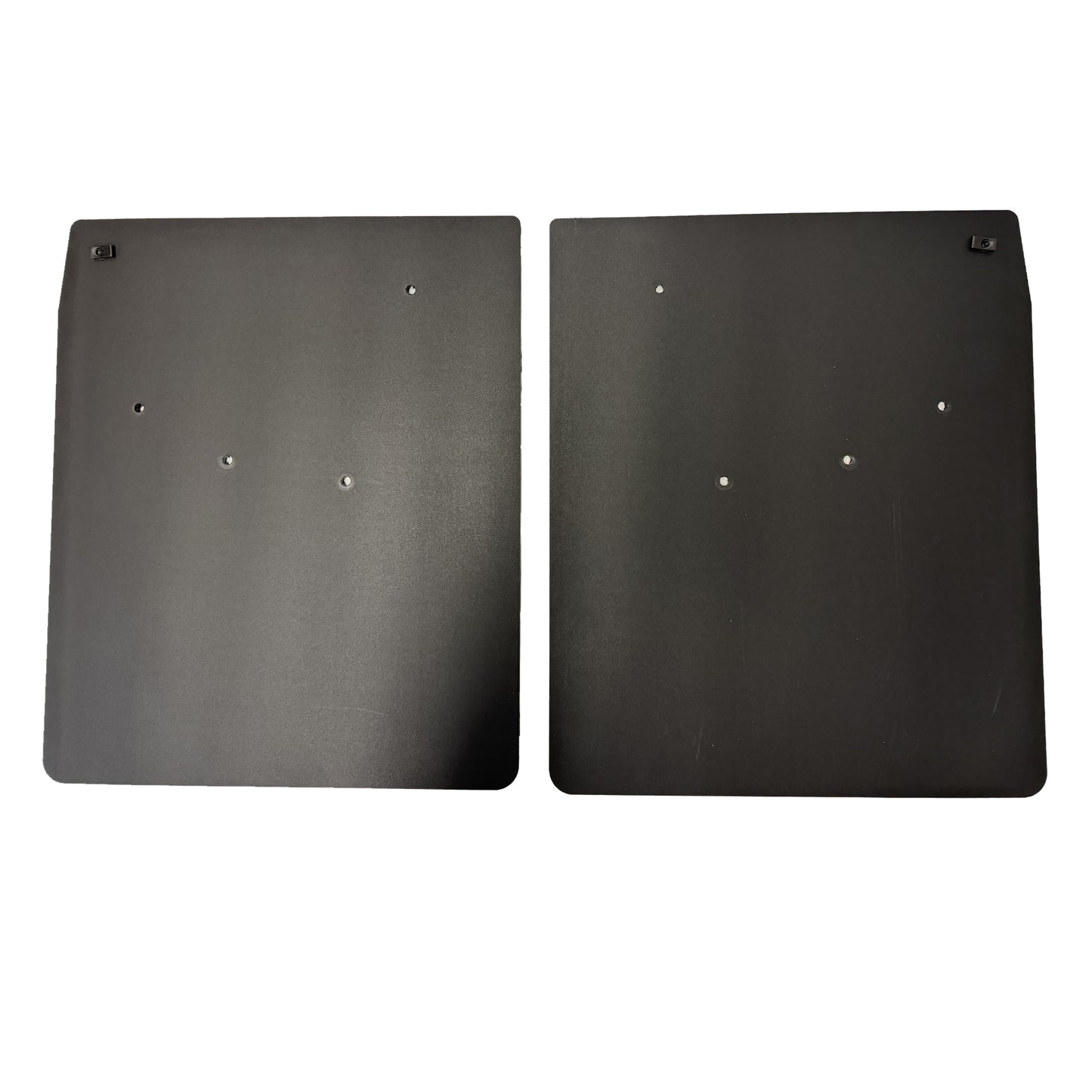 No Drill  Specific Design Rear Mud Flaps For The 20-24 Chevrolet 3500 Dual Wheel Pickups Non-Weighted Version - 20"W X 24"H