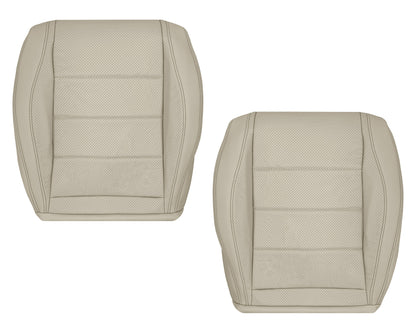 2020 - 2025 Mercedes Benz GLE350 GLE450 Bottom Perforated Replacement Seat Cover In Light Tan (Beige)