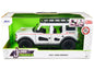 2021 Ford Bronco White with Red Stripes and Roof Rack "Yokohama Tires" "Just Trucks" Series 1/24 Diecast Model Car by Jada  free shipping USA
