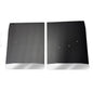 No Drill  Specific Design Rear Mud Flaps For The 20-24 GMC 3500 Dual Wheel Pickup With Stainless Steel Weights Pre-Installed - 20"W X 24"H