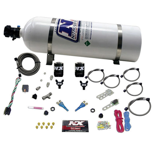 Nitrous Express - GM TBI ALL (50-75-100-125HP) WITH 15LB BOTTLE - 20218-15