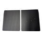 No Drill  Specific Design Rear Mud Flaps For The 20-24 GMC 3500 Dual Wheel Pickups Non-Weighted Version - 20"W X 24"H