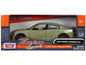 2023 Dodge Charger SXT Green Metallic "Timeless Legends" Series 1/24 Diecast Model Car by Motormax  free shipping USA