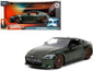 2023 Nissan Z Dark Green Metallic with Black Top "Fast X" (2023) Movie "Fast & Furious" Series 1/24 Diecast Model Car by Jada  free shipping USA
