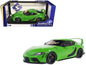 2023 Toyota GR Supra "StreetFighter" Green 1/18 Diecast Model Car by Solido  free shipping USA